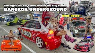 The Night The Modified Car Scene Invaded Bangkok City Center [Bangkok Underground 2024]