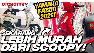 YAMAHA FAZZIO 2025..!!! KINI LEBIH MURAH DARI HONDA SCOOPY l Otomotif TV