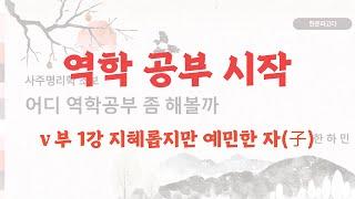 [역학 공부 시작] 초급 ⅴ부 1강 수정분 지혜롭지만 예민한 자(子)