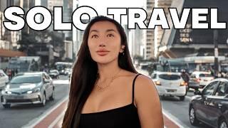 HOW TO TRAVEL ALONE WITHOUT FEELING LONELY  SOLO TRAVEL TIPS ️