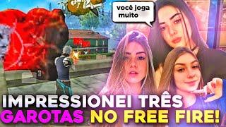 ELAS FICARAM LOUCAS COM MINHA JOGABILIDADE NO FREE FIRE  - CS RANKED COM ALEATÓRIOS