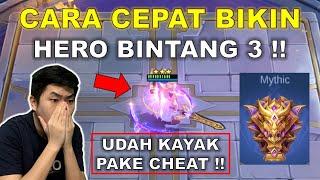 CARA CEPAT BIKIN HERO BINTANG 3 !! UDAH KAYAK PAKE CHEAT !! COMBO MAGIC CHESS TERKUAT 2024