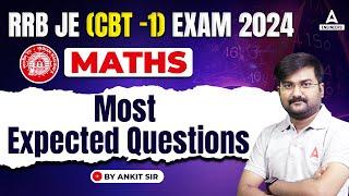 RRB JE 2024 | RRB JE Maths Most Expected Questions | By Ankit Solanki Sir