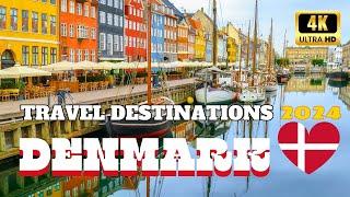 Top Travel Places to Visit in  Denmark 2024 | 4K Ultra HD | Que4710 #like #travelvlog