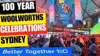 "Unforgettable Moments: Woolworths Celebrates 100 Years of Service in Sydney!”