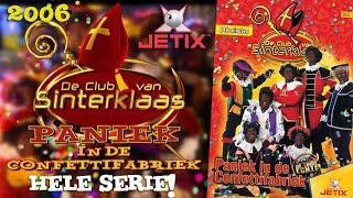 DE CLUB VAN SINTERKLAAS & PANIEK IN DE CONFETTIFABRIEK (2006) • COMPLETE SERIE incl verhaal op Feest