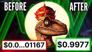 Can RAPTOR Jesus Meme Coin Reach $1... (secret team wallets?)