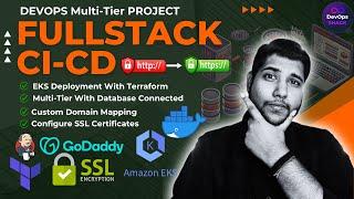 Multi-Tier CICD Project With SSL Certificate | CICD DevOps Project