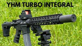 Integrally suppressed AR Rifle - YHM Integral Turbo 2