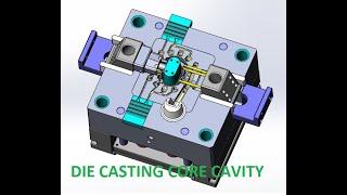 DIE CASTING CORE CAVITY IN NX, CORE CAVITY WITHOUT MOLD WIZARD