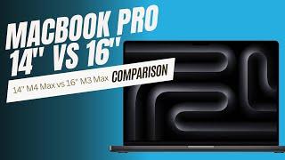 Is the M4 14" MacBook Pro Max Faster Than a M3 16" MacBook Pro Max?