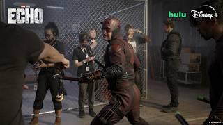 Marvel Studios’ Echo | Maya x Daredevil Fight Scene | Disney+ & Hulu
