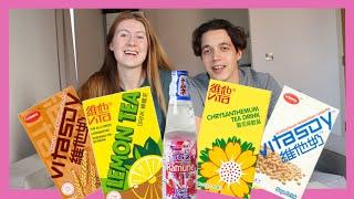 Asian Drinks Taste Test - Jessi and Will Drinks