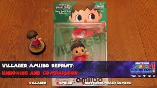 Villager amiibo Reprint: Unboxing And Comparison