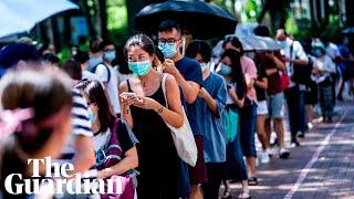 'My civil right': Hong Kong citizens vote in unofficial pro-democracy poll