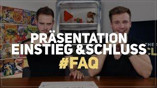 Referat halten - Perfekter Einstieg und Schluss für deine Präsentation! - #WeeklyFAQ