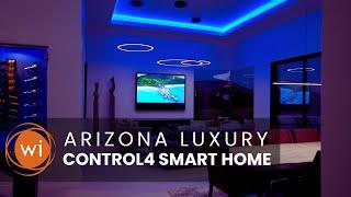 Control4 Smart Home with Amazing Lighting in Scottsdale