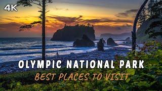 Olympic National Park in 4K - 7 Best Places to Visit