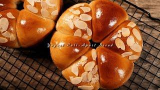 [SUB] Yogurt Bread: only needs one fermentation, soft and delicious! 【Xuxu Cooking】