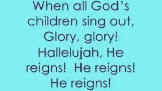 He Reigns - Newsboys - lyrics on screen!