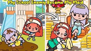 My School Enemy Became My Maid After 20 Years   Sad Story | Toca Life World | Toca Boca