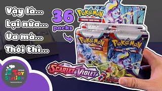 Vậy là...36 packs Scarlet and Violet Pokemon TCG ToyStation 769