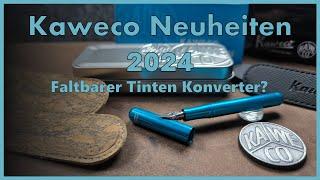 #156 Kaweco Neuheiten 2024 - faltbarer Konverter, vegane Etuis, COLLECTION Füllhalter Liliput Blue