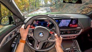 2024 BMW XM Label - POV First Drive (Binaural Audio)