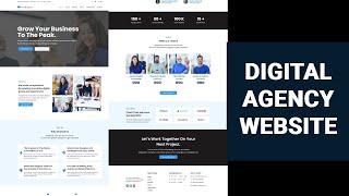 How To Make A Digital Agency Website From Scratch In 2024 | WordPress And Elementor For Beginners