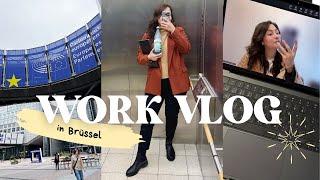 Business trip to Brussels // EU Projects Work Vlog