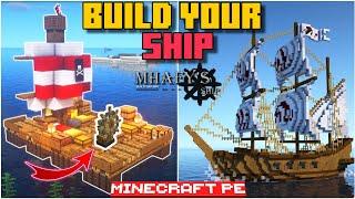 MHAFY'S SHIP ADDON for BEDROCK | MINECRAFT PE +1.21 #addons