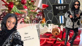 VLOG: Shopping at Nordstrom Rack & Sam's Club, Holiday Cocktail, Christmas + Trying to push through