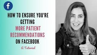 Dental marketing - How To Monitor and Respond To Recommendations on Facebook | Facebook For Dentists