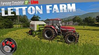 Bringing in the hay!  | Letton Farm   | FARMING SIMULATOR 17 -  LIVE STREAM