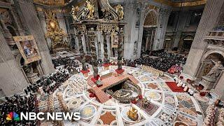 Full video: Pope Francis leads Christmas Eve Midnight Mass