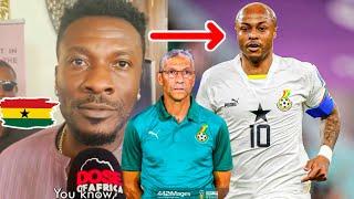 Asamoah Gyan Finally Reacts To Black Stars AFCON 2023 Disgrace, Coach & Staff To Be Sacked &More