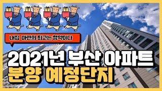 2021년 부산 분양 예정 아파트 어디가 좋은 곳인가? 신축년 신축을 잡으세요