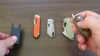 My Mini EDC Knives Overview Compilation