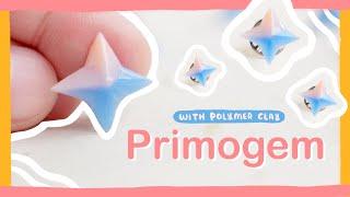 Genshin Impact  | Making Primogems with Liquid Polymer Clay 