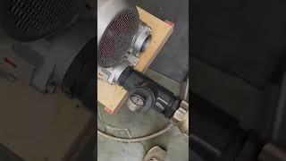 Side channel blower motor current testing