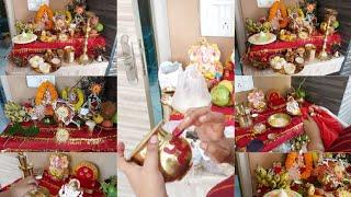 Ganesh pujo vlog#familyvlog #ganeshchaturthi #ganeshpuja @daywithpiyalibengalivlogch2359