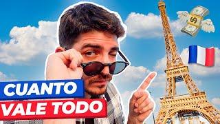 CUANTO CUESTA VIAJAR a PARIS | Recorriendo toda la ciudad BUSCANDO PRECIOS 