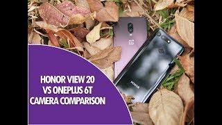 Honor View 20 vs OnePlus 6T Camera Comparison