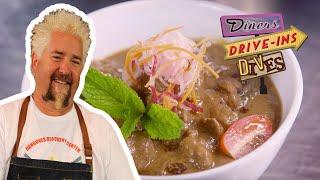 Guy Fieri Wants to JUMP Into Lamb Curry | Diners, Drive-ins and Dives with Guy Fieri | Food Network