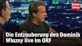 Die Entzauberung des Dominik Wlazny live im ORF | krone.tv NEWS