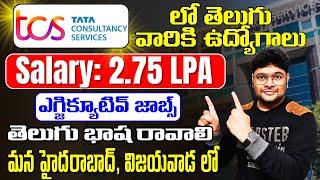 FREE TCS MEGA HIRING STARTED |  TCS Recruitment 2024 | Direct Interview | Latest Jobs in Telugu 2024