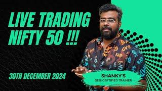 Bank Nifty50 :DEC 30th  Live Options Trading today#BankNiftyTradingLive|2024 Learn Trading Easy Way.