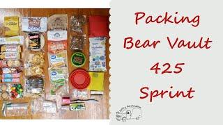 Packing a Bear Vault 425