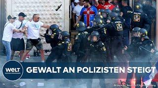 DEUTSCHLAND: Gewalt an Polizisten alarmierend! Für viele dennoch ein Traumjob