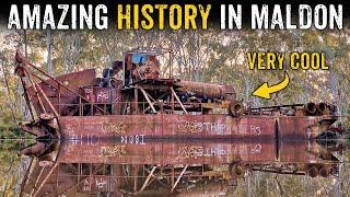 Gold Dredge, Tunnels, Stampers and More - Amazing History in Maldon